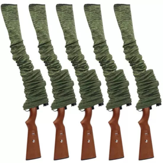 52'' 5X Tactical Gun Sock Rifle Shotgun Sleeve Silicone Treated Protector Cover