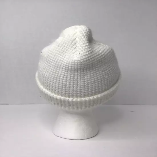 PING vintage Golf Beanie Ivory White one size fits all Made In USA