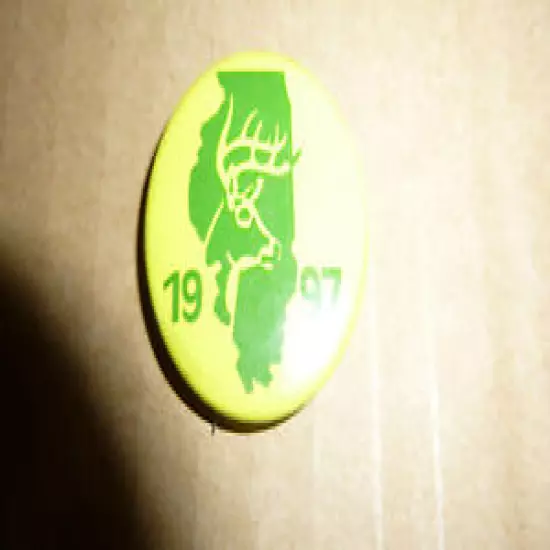 1997 Illinois Deer Harvest Pin - Shotgun Only