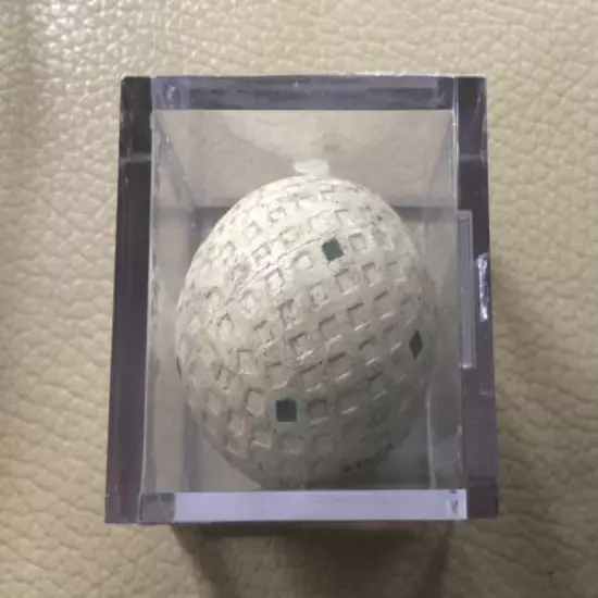 Vintage REACH EAGLE SQUARE MESH GOLF BALL w/ Green Markings: 193O's Era USA