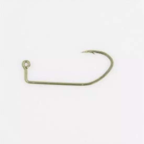 1000 - Eagle Claw 500 Bronze Pro V Lil Nasty Sickle Style Jig Hooks for Molds