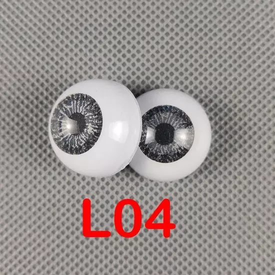 2x Lifelike Reborn Baby Doll Eyes Acrylic Eyeball For Newborn Doll Supplies DIY