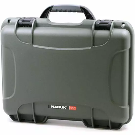 Nanuk 910 TSA Approved Lockable DOUBLE 1911 SIG Ruger 2-UP 9mm 22LR Handgun Case