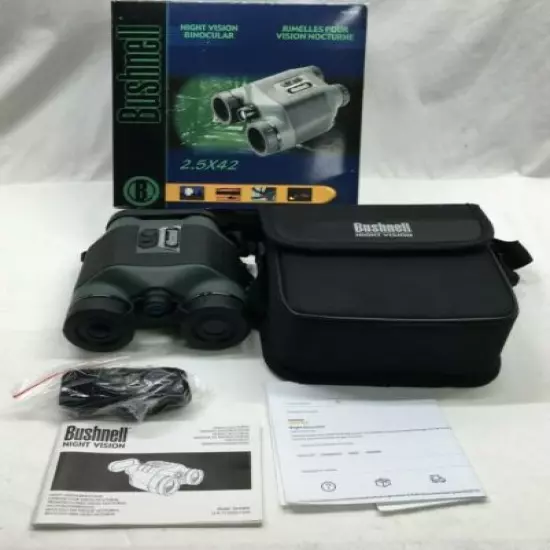 BUSHNELL 26-0400 NIGHT VISION BINOCULAR IN THE ORIGINAL BOX