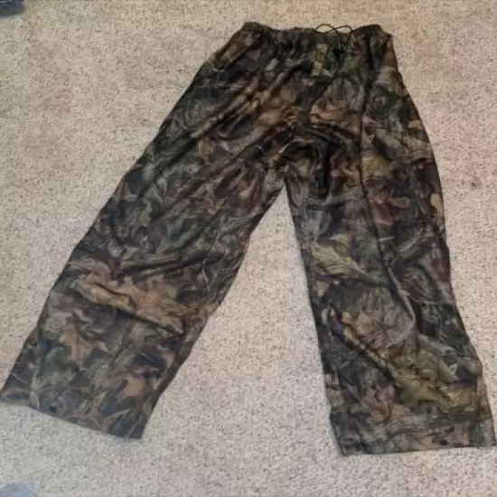 Mad Dog Gear Stearns Lg Camo Mesh Lined Shell Pullover Hunting Pants Mossy Oak