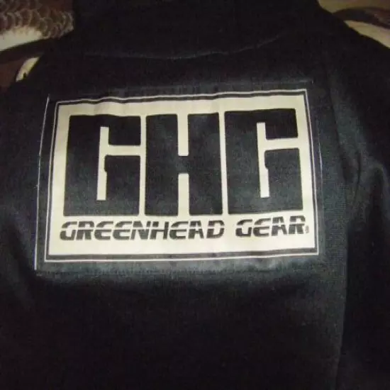 Avery Greenhead Gear Decoy Black GHG Logo Hoodie Hooded Sweatshirt M Med Medium