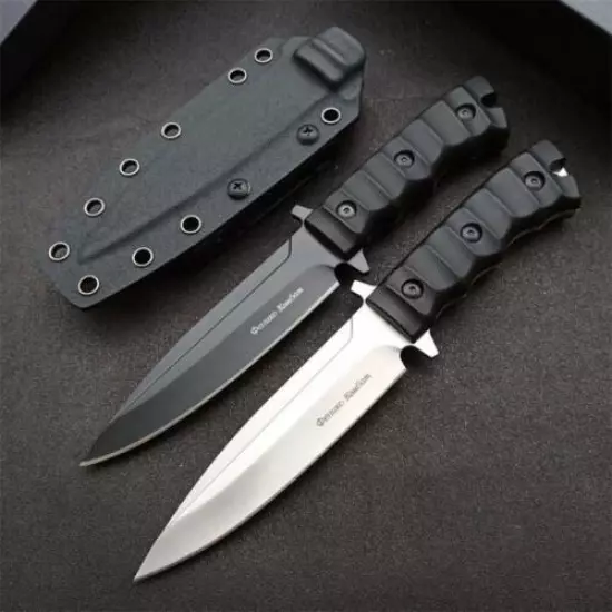 9'' New D2 Blade Nylon Glass Fiber Handle Full Tang Survival hunting knife VTH06