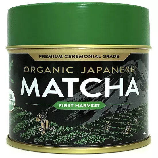 1st Harvest Ceremonial/Culinary Grade Matcha Green Tea Powder, made in Japan