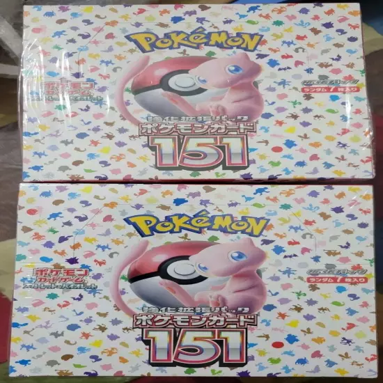 Pokémon TCG: Scarlet & Violet - 151 Booster Box - Japanese - Factory Sealed!!!!!