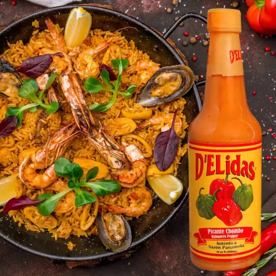 D'ELidas Habanero Hot Sauce Natural Habanero Pepper Hot Sauce Chombo Picante ...