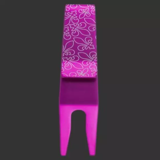 Scotty Cameron 2022 Mardi Gras Dancing Fleur De Lis Pivot/Divot Tool in PINK!!!