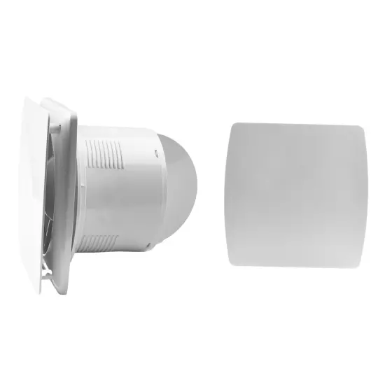 Inline Extractor Fan Replacements White With Humidistat With Timer 220V