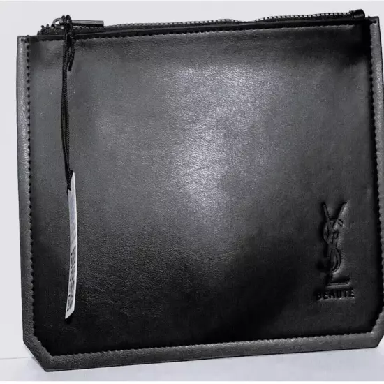 Yves Saint Laurent Novelty Flat Pouch YSL BEAUTY Member 9"x7"