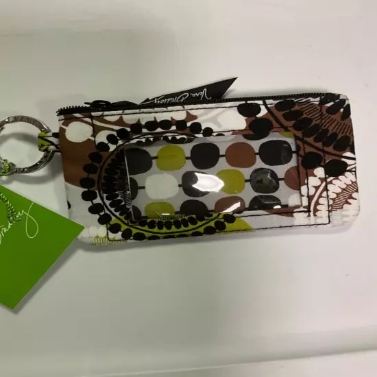 Vera Bradley Zip ID in Cocoa Mocha