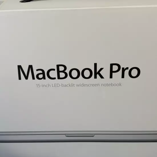 Apple Mac 15-inch MacBook Pro Empty Box ONLY Nice w/ Insert*