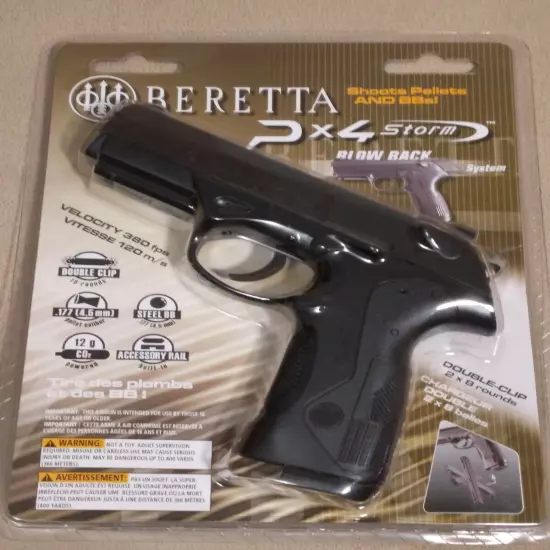 Umarex Beretta PX4 Storm - BB & Pellet .177 CO2 Blowback Pistol NEW IN PACKAGE