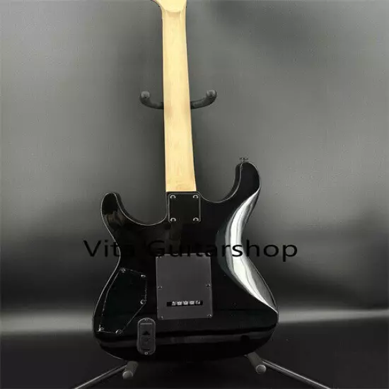 Zombie Fest Limited Horror Series Electric Guitar HHPickup Maple Neck Black Part