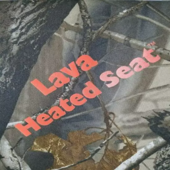 LavaBun Heated Seat Cushion Microwaveable Heats Up To 6 Hours Realtree Camo 