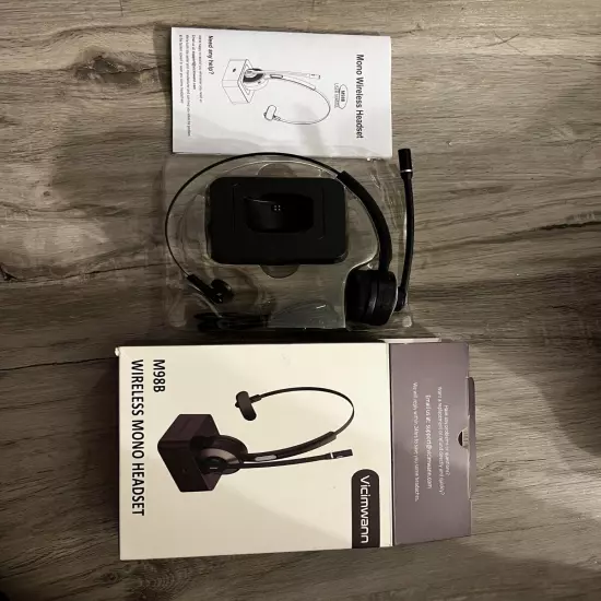 Wireless Mono Headset Vicimwann M98B