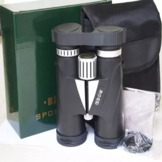 TOP VIEW *** Ross-Optics binoculars 10x42 for animal observation or outdoor