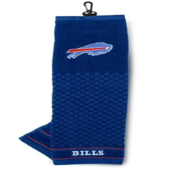 NFL Embroidered Tri-fold Towel - BUFFALO BILLS Golf 