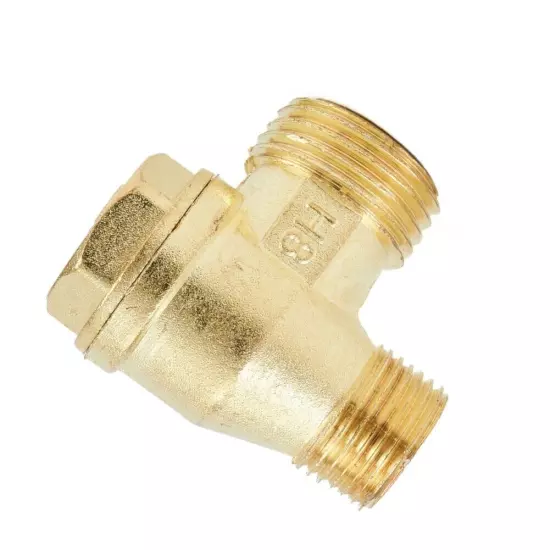 Male Thread Air Compressor Valve Practical Valve Zinc Alloy Air Compressor