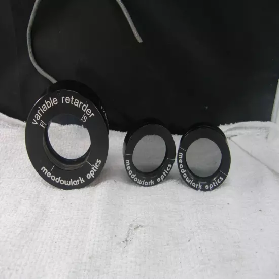 Meadowlark Optics Liquid Crystal Variable Retarder - LVR models - receive all 3