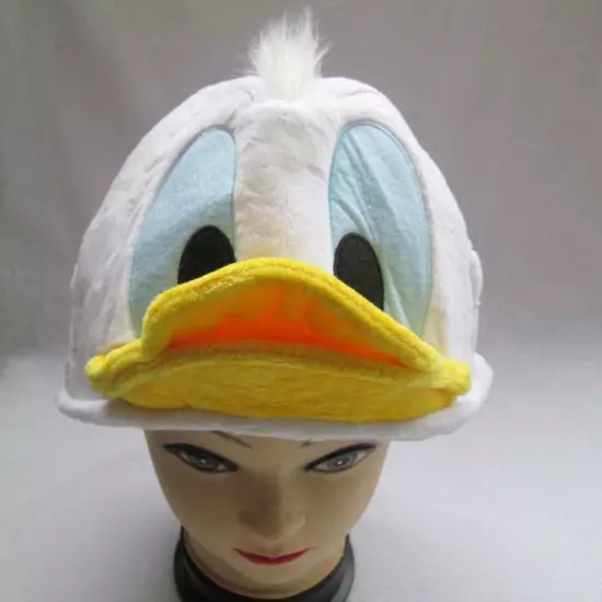  NEW Disney Store Donald Duck Costume Hat Cap Plush Cosplay