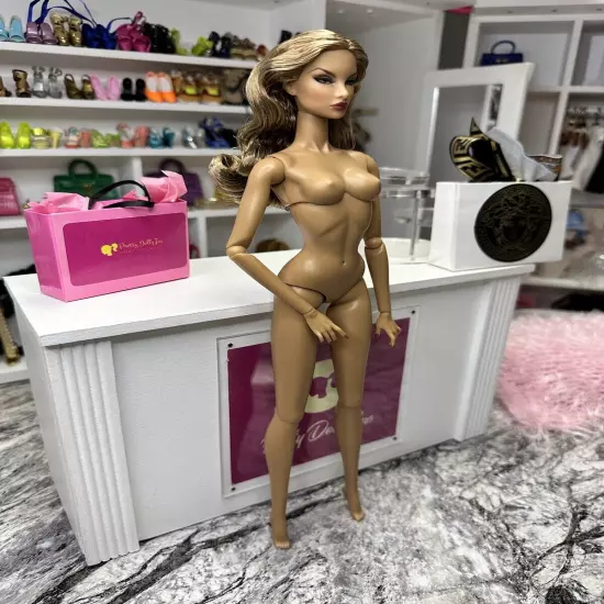 Integrity Toys Fashion Royalty Bombshell Beach Natalia Fatale Basic Doll nude