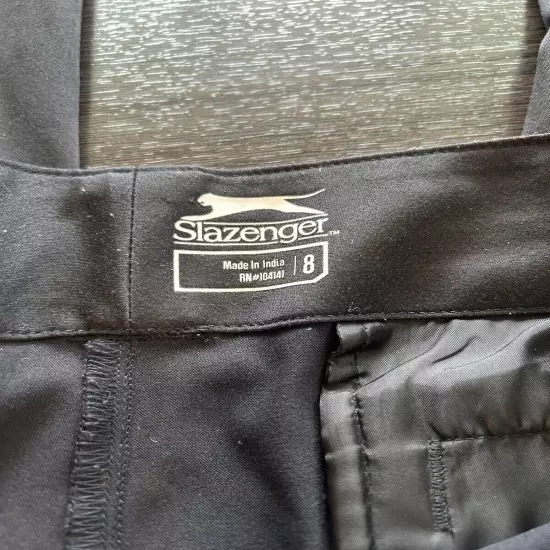 Euc Slazenger Black Golf Pants Women’s Size 8