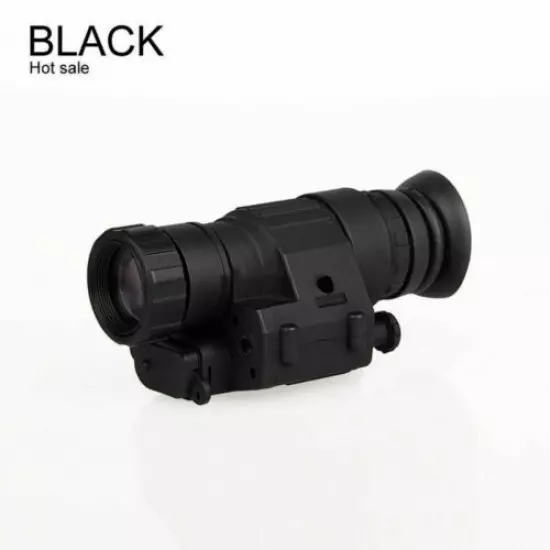 Hunting Infrared IR HD Monocular Helmet Telescope 2x30 Outdoor Nightvision Scope