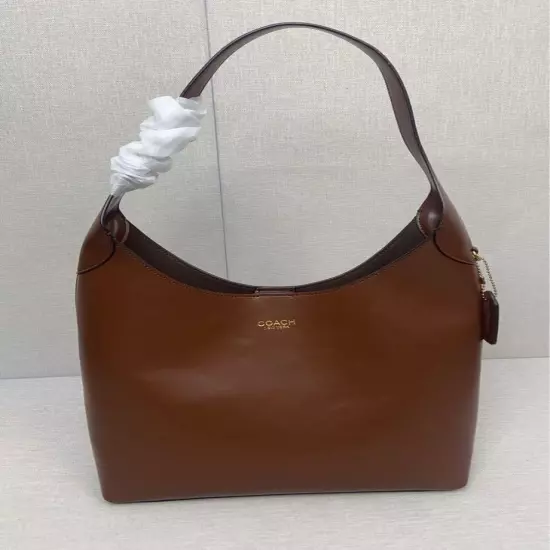 COACH Maple Brooklyn Shoulder Bag 28 Half Moon Bag CU068 NEW Hand bag