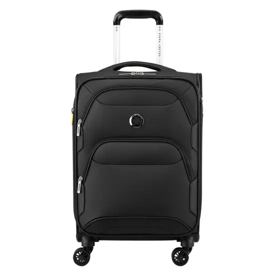 Delsey Storm Plus 2-piece Under Seater & Carry-On Set Black