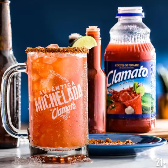 Clamato Original Tomato Cocktail, 32 fl oz bottle Pack of 12