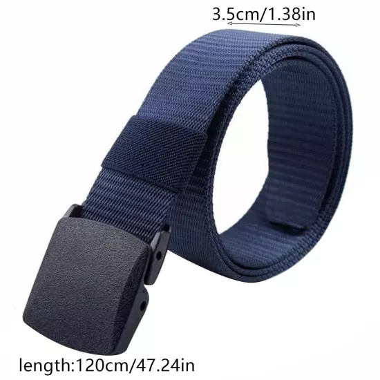 Travel Belt Belt For Men Travel Belt With Pocket Cashsafe Non Metal Buckle Nylon