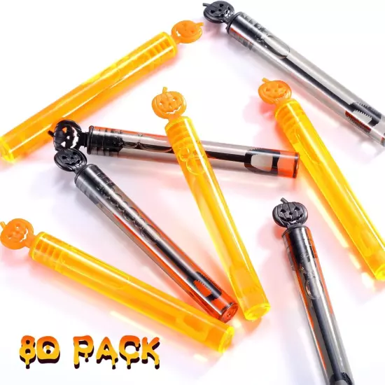 80 Pack Halloween Bubble Wands,Mini Wands for Party... 