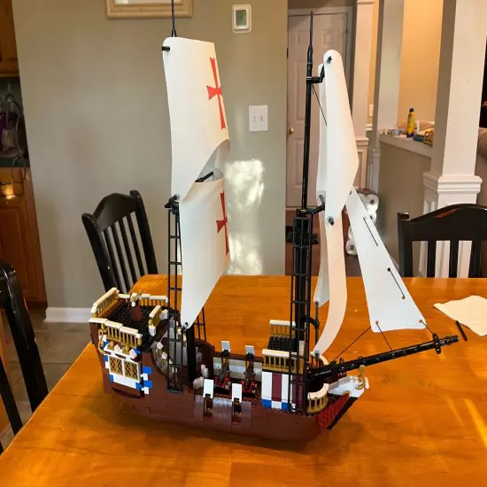 Spanish Galleon - electronic instructions, parts list and sail templates.