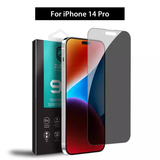 For iPhone 16 15 14 13 12 11 Pro Max XR X 8 Plus Privacy Glass Screen Protector