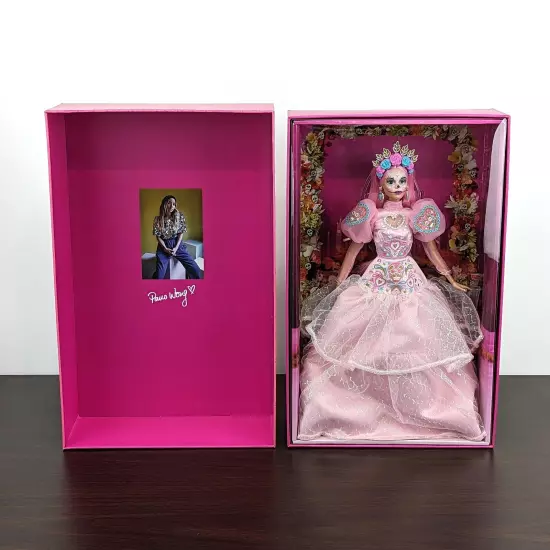 BARBIE Dia De Muertos x PINK MAGNOLIA 2023 Day Of The Dead Doll - NEW IN HAND