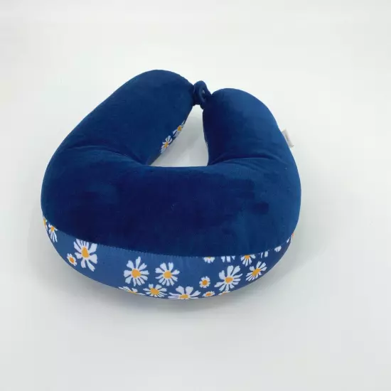 Colorful U Shaped Travel Pillow Neck Support Head Rest Airplane Sleep Cushion