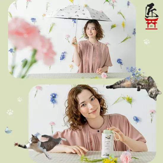 Masayuki Oki x Nyan Wpc. Sun umbrella