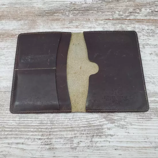 Leather Works MN Navigator Note Wallet