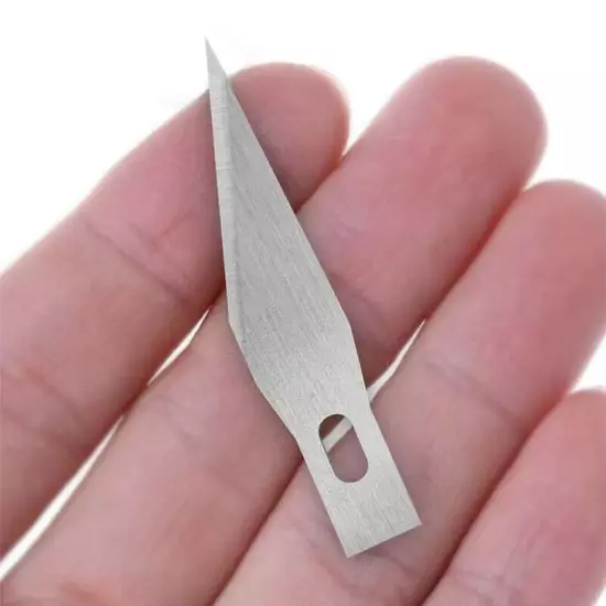 50/300pcs Precision Craft Knife Blades Refill Hobby Knife Blades for Art Carving