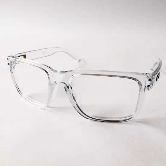 *AUTHENTIC* Oakley Holbrook XL Clear Blue Icons Replacement Frame Only OO9417