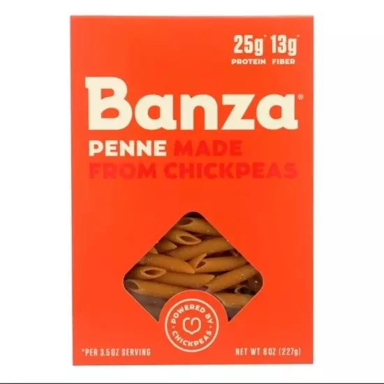 Banza - Chickpea Pasta - Case of 6 - 8 oz.