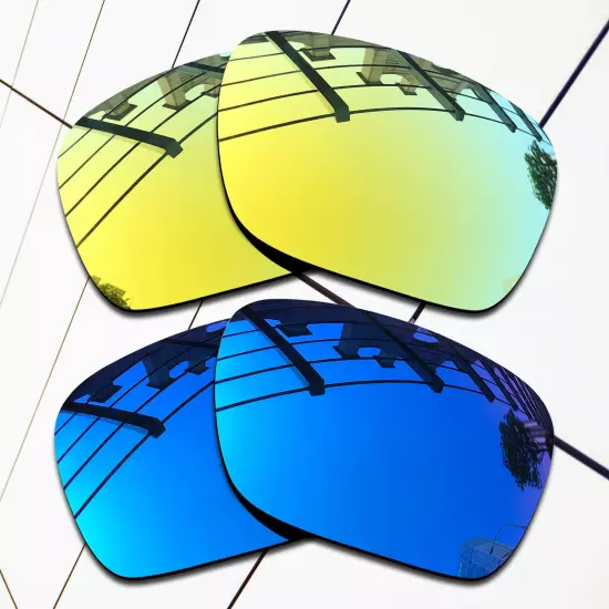 TRUE POLARIZED Replacement Lenses for-Oakley Fuel Cell OO9096 Multi-Colors