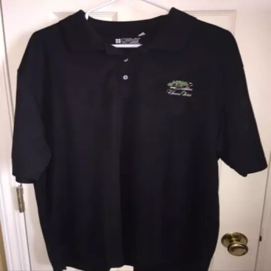 Gear For Sports Golf Shirt Grand Hotel XXL Black