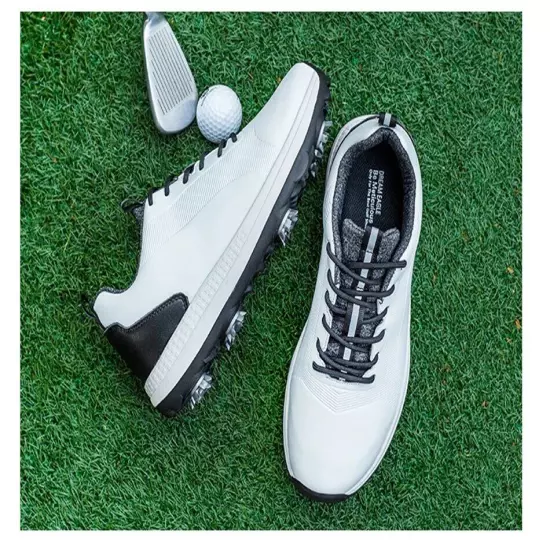 Hot Sale Professional Non-Slip Golf Shoes Men's Waterproof Golf Spikes Sneakers