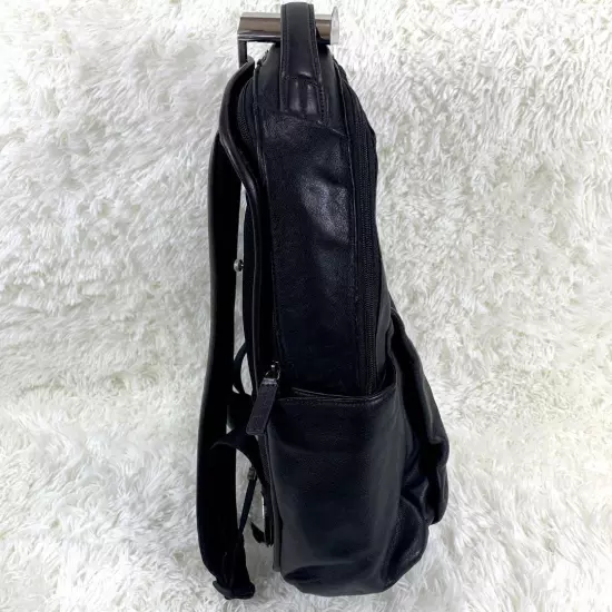 Tumi Clayton Leather Backpack Business