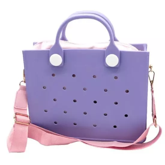 New Fashion Waterproof Beach Bag Women Cross-body Tote Bag Bogg Bag